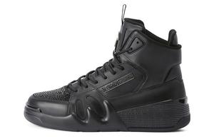 Джиузеппе Занотти Кроссовки Talon Hi Leather, черные