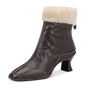 Ботильоны женские Jessica Sophia, коричневый