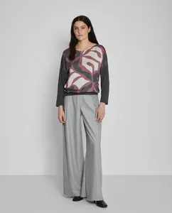 Женская футболка с принтом и длинным рукавом Trucco, мультиколор