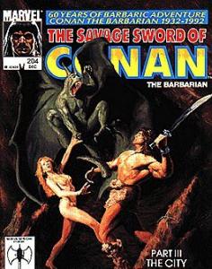 Savage Sword of Conan Magazine (1974 series) #204 (Marvel)