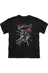 Футболка с коротким рукавом DC Comics Cover Me для детей Gildan, черный