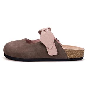 Мюли женские с закрытым носком женские Joy&Mario, серый