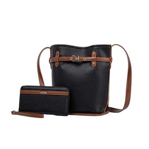 Женская сумка-ведро Zinnia с кошельком от Mia K Mkf Collection By Mia K., черный