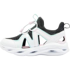 Кроссовки детские с низким верхом, устойчивые к скольжению, для детей от 3 до 7 лет QIAODAN, белый/черный