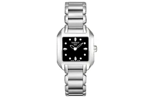 TISSOT Часы Quartz Movement Women's Watch Watch Black Dial, Black Dial