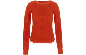 Alford Cut out Jumper ISABEL MARANT, оранжевый красный