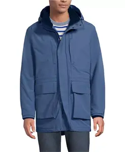 Мужская утепленная парка Squall Waterproof Lands' End, синий