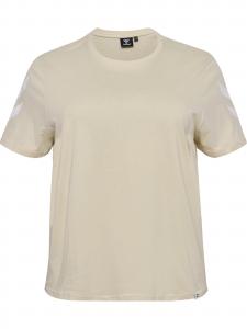 Hummel Футболка 'Legacy Wo Chevron' в цвете Greige