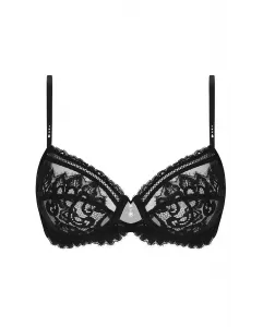 Бюстгальтер с косточками увеличенной вместимости и боковыми поддерживающими вставками Lise Charmel, черный