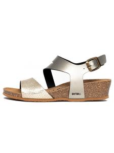Босоножки на высоком каблуке Bayton Strap Sandals Reus, золотой