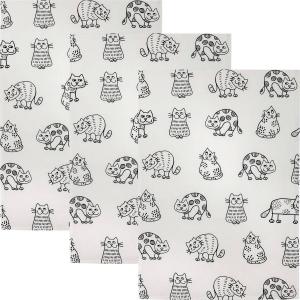 Кухонное полотенце Kracht 3er-Pack, белый - текстиль - 50 x 1 x 70 см