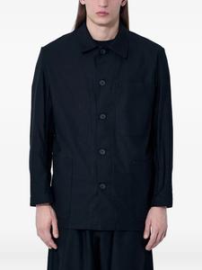 Пиджак с застежкой на пуговицы Yohji Yamamoto, черный