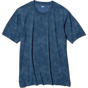 UNIQLO Футболка унисекс темно-синяя