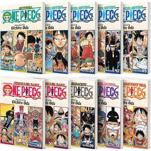 One Piece 3-in-1 Edition 10-book Manga Set 11-20: Vol. 31-60 by Eiichiro Oda (Viz Media)