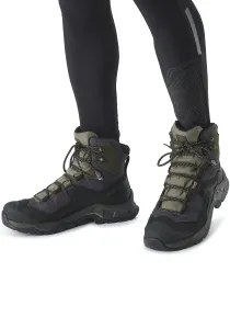 Кроссовки Salomon "QUEST ELEMENT Gore-Tex", водонепроницаемые, зеленый