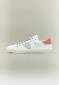 Кроссовки унисекс Philippe Model, White/Peach/Plaster