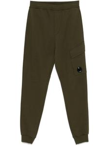 C.P. Company спортивные брюки карго с декором Lens, зеленый