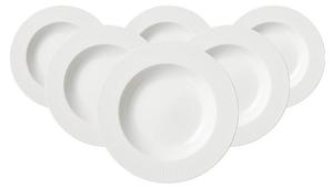 Суповая тарелка Ritzenhoff & Breker Saphir 6er Set, белый - фарфор - 23 х 3 х 23 см