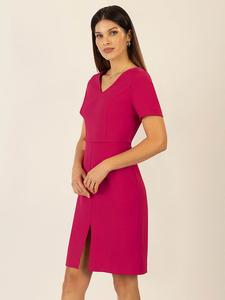 Короткое платье APART, розовый