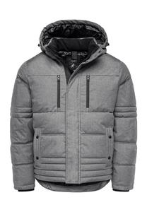 Куртка Humy WARM GEFÜTTERT MIT KAPUZE, Hellgrau/Light Grey