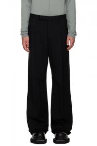Конкордианские классические брюки гетов Rick Owens, черный