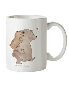 Детская кружка Папа Медведь без слов в белом цвете Mr. & Mrs. Panda