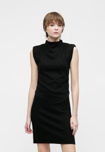 Платье Vero Moda VMNELLI HIGH NECK SHORT DRESS, Black