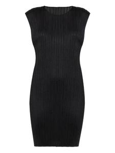 Мини-платье в складку Pleats Please Issey Miyake, черный