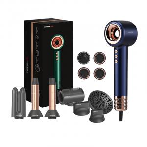 Фен 1400W высокая мощность для домашнего использования без низкошумных лопастей полный комплект насадок для укладки LS 6001LJ3 Lansam