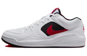 Стадиум 90 Белый Черный Спортивный Красный Джордан, Белый Красный Черный