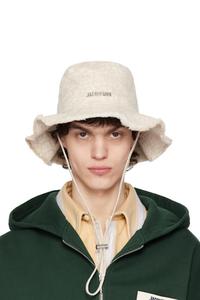 Бежевая панама La Croisière 'The Artichaut' JACQUEMUS