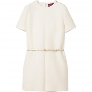 Комбинезон из шерстяной букле Gucci, айвори