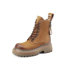 Rosa Bianca Большие желтые ботинки Crew Martin Boot 5,5 см женские