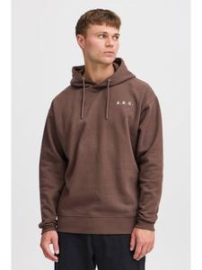 Толстовка с капюшоном !SOLID, коричневый