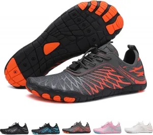 Защитная обувь, Защитная обувь босиком, Женская обувь босиком, Защитная обувь с медью, Skin Pro с медью - Универсальная защитная обувь босиком для женщин и мужчин LELISKA, оранжевый