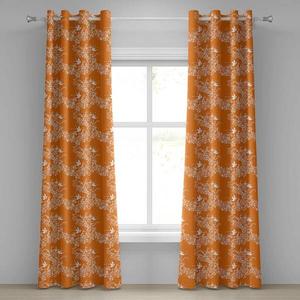 Занавеска с люверсами Abakuhaus Dove 2 шт, 280x225x0,5 см цвет marigold weiß