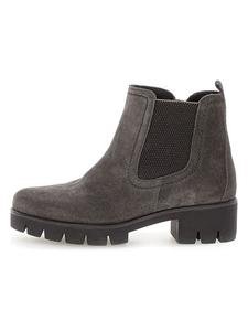 Кожаные ботинки серого цвета Gabor