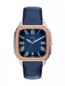 Мужские аналоговые часы Fossil с кожаным ремешком FS6149