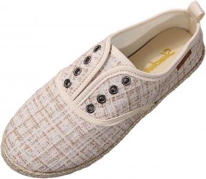 Женские повседневные туфли на низком каблуке без застежки для ежедневной носки с мягкой подошвой и универсальным стилем Generic, Beige