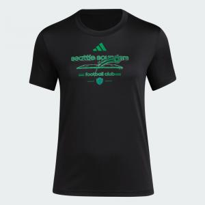 Спортивная футболка Adidas Seattle Sounders FC Short Sleeve Tee, цвет Black/Mls-Ssf-S23