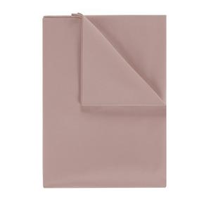 Простыня без резинки, 240/275 см, розовая Blumtal, розовый