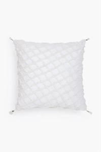 Хлопковая наволочка Calma House Royal 45 x 45 см, белый