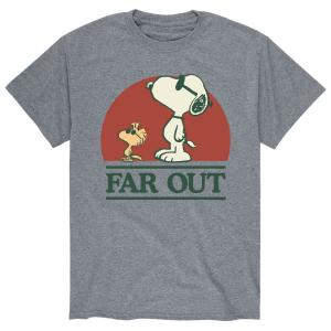 Мужская футболка Peanuts Snoopy Far Out Licensed Character