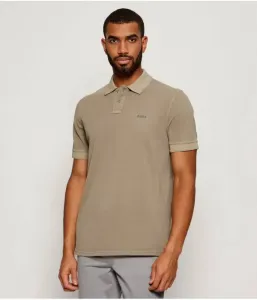 Поло Prime regular fit Boss Orange, бежевый