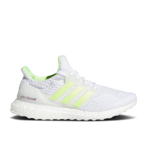 Кроссовки Adidas WMNS ULTRABOOST 5.0 DNA 'GLOW IN THE DARK - WHITE SIGNAL GREEN', белый