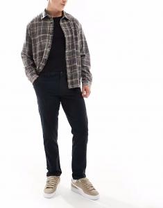 Узкие брюки-чиносы черного цвета Asos Design