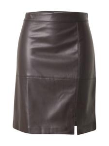 Юбка ONLY Carmakoma CAROline, темно-коричневый