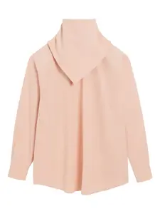 Блузка с воротником-банданой Ami Paris, розовый
