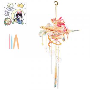 Yunfengling, набор для сборки металлической 3D-головоломки ручной работы с 3D-эффектом и мистическими коробками Art Model