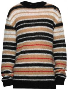 Свитер Marni Striped Brushed Mohair Sweater 'Winter Wheat', разноцветный